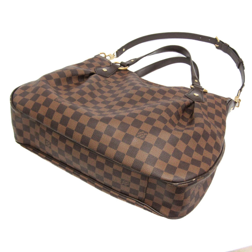 LOUIS VUITTON Authentic Brown Damier Shoulder Bag - Picture 2 of 16